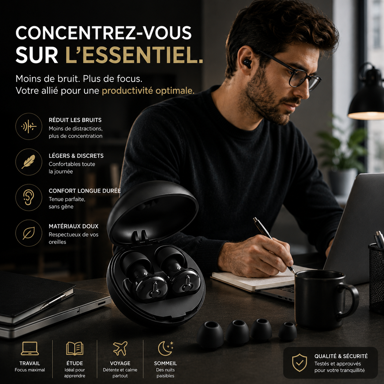 🎯 Réduction de Bruit Haute Performance